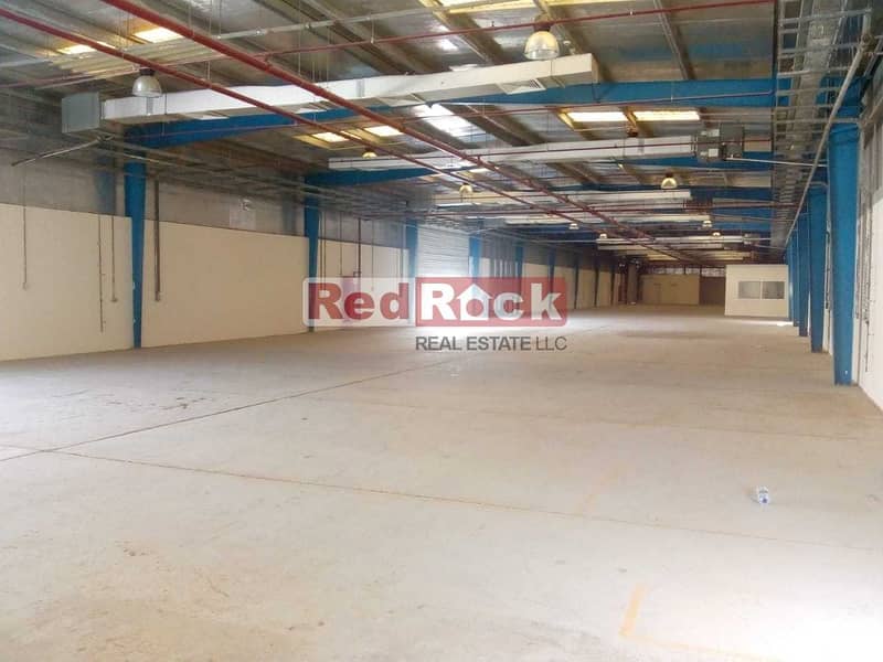 11 35850 Sqft Warehouse with Office and Open yard in Jebel Ali