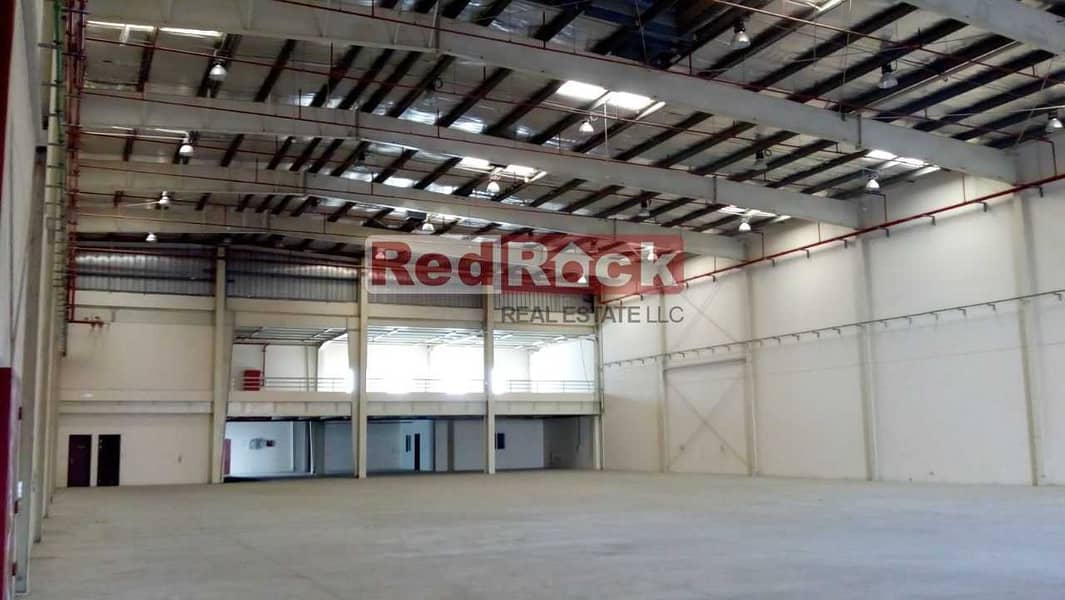 4 With AC 40000 Sqft Warehouse 200 KW Power with Office in DIP