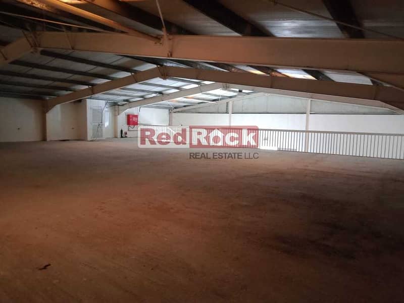 Aed 18/Sqft for 7226 Sqft Warehouse  in Al Quoz 1