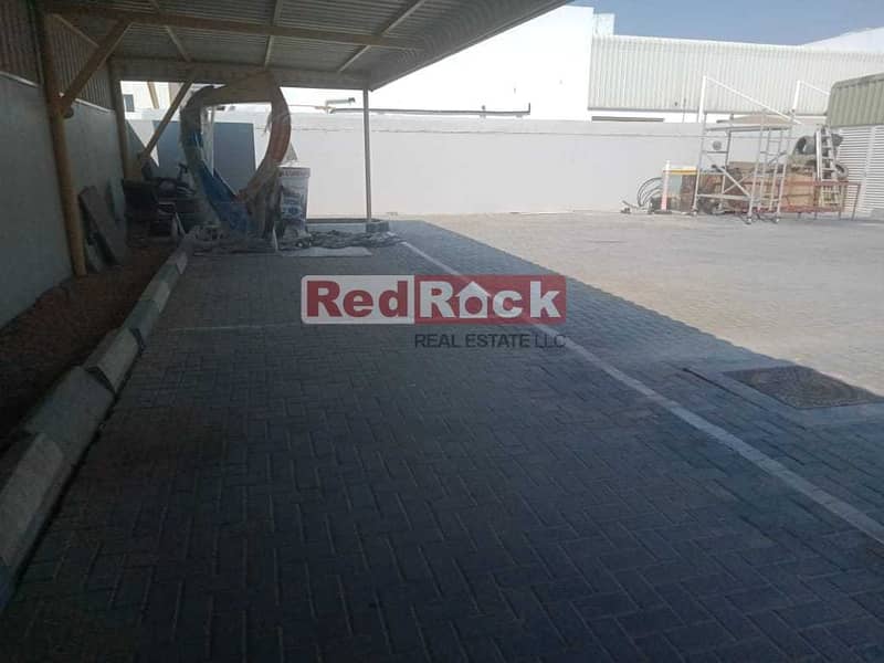 9 Excellent Location Open land with Offices in Al Quoz