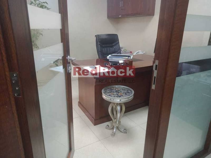 8 Excellent Location Open land with Offices in Al Quoz