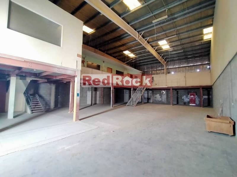 2 3997 sqft Warehouse with 4 office cabins in Jebel Ali