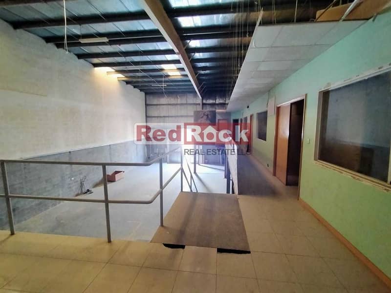 6 3997 sqft Warehouse with 4 office cabins in Jebel Ali