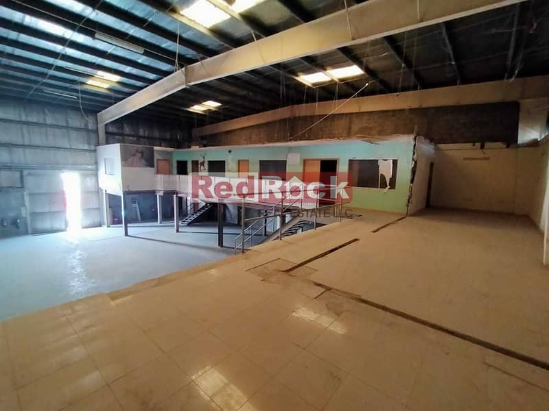 8 3997 sqft Warehouse with 4 office cabins in Jebel Ali