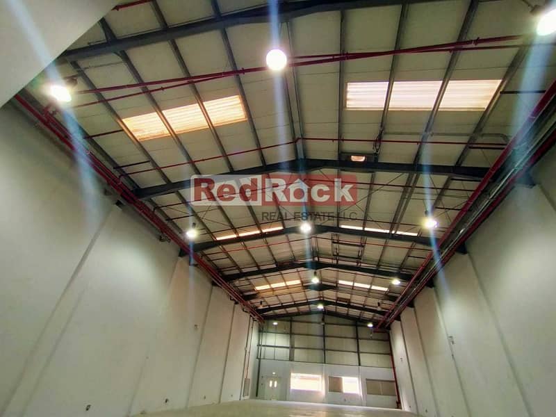 7 8798 Sqft Warehouse with 50 KW Power and Office in Jebel Ali