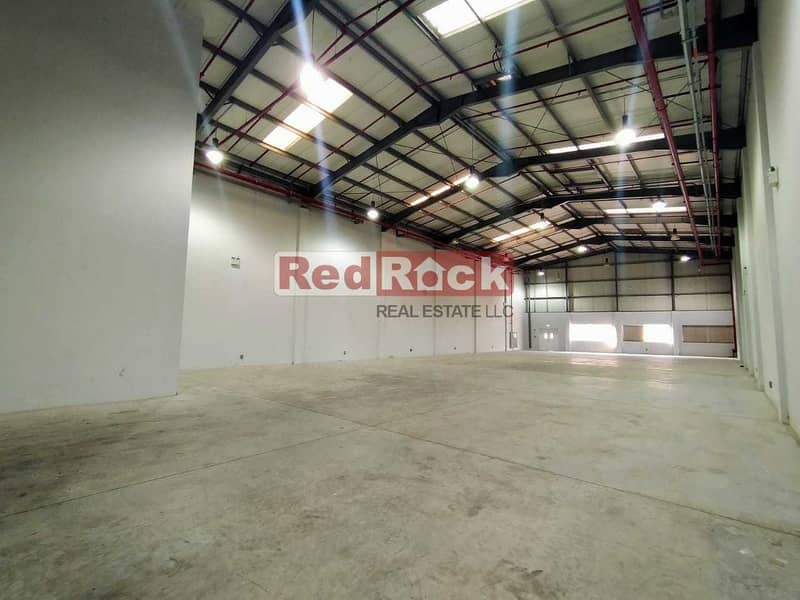 8 8798 Sqft Warehouse with 50 KW Power and Office in Jebel Ali