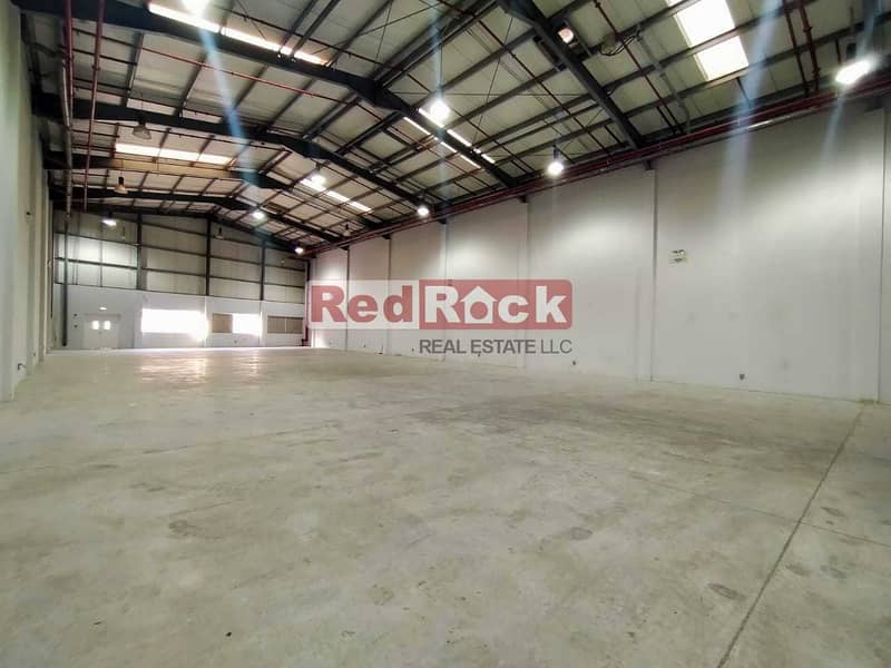 9 8798 Sqft Warehouse with 50 KW Power and Office in Jebel Ali