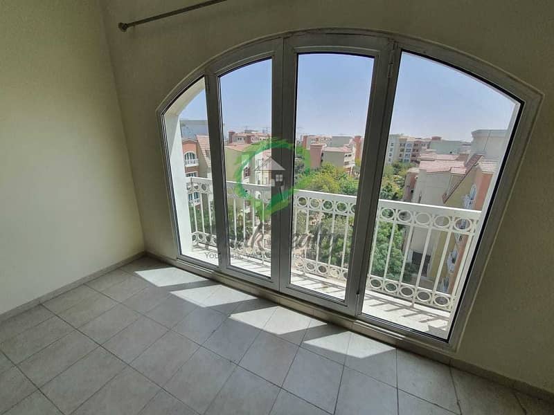 2 1 BHK U Type Big Apartment with Sun Rise Facing . IN MED with garden view