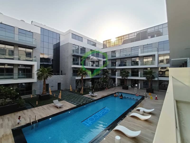 6 Brand New| Pool View 1 BR in 55K only