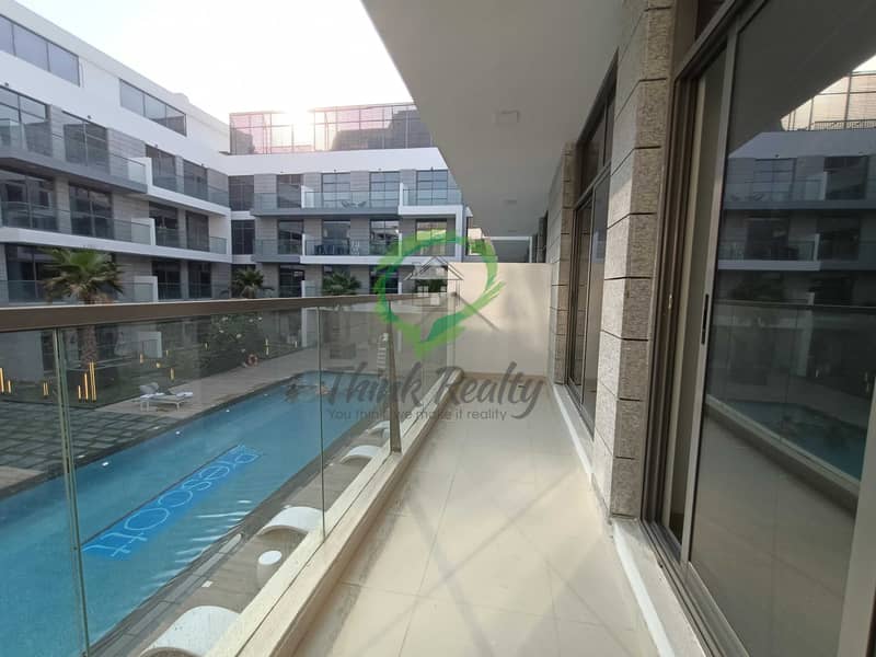 7 Brand New| Pool View 1 BR in 55K only
