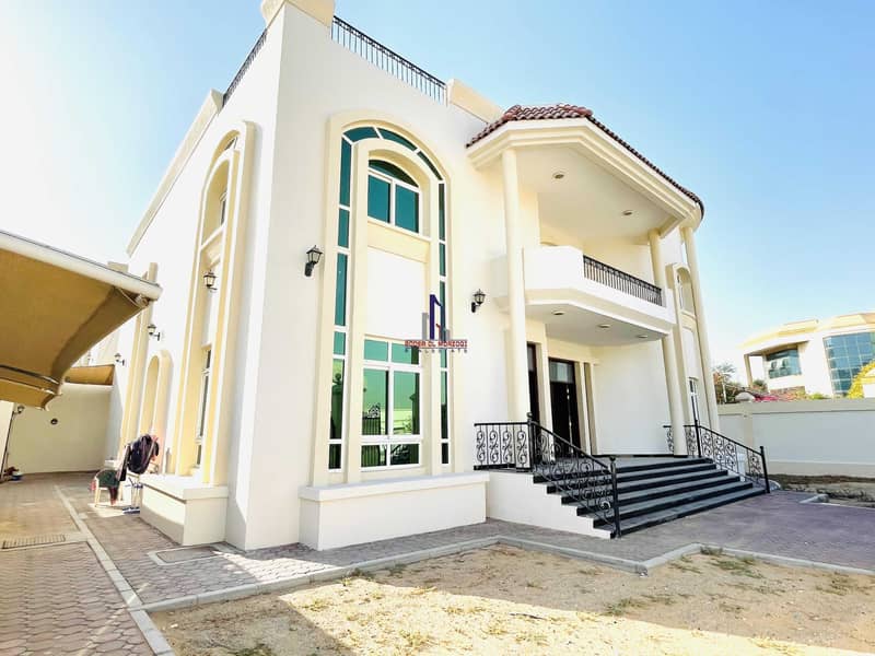 Lavish 5 Bedroom villa + Maid Room + driver Room | In  Elyash Sharjah