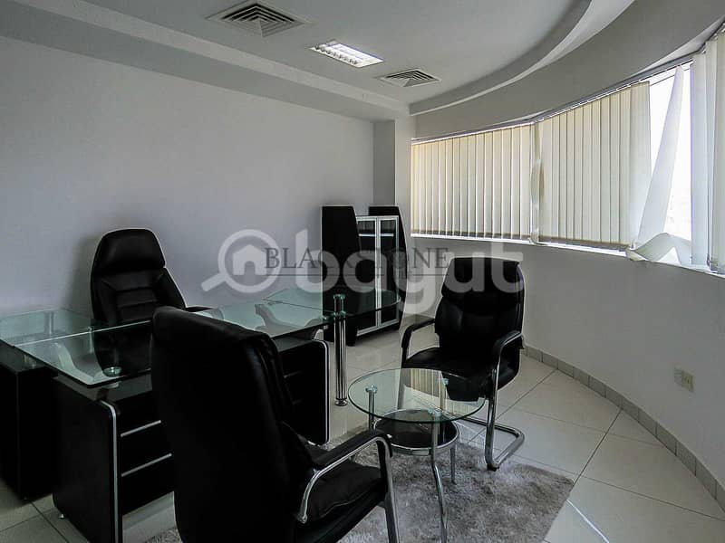 5 Fullty Furnished Office Space | Partitioned | Affordable Price