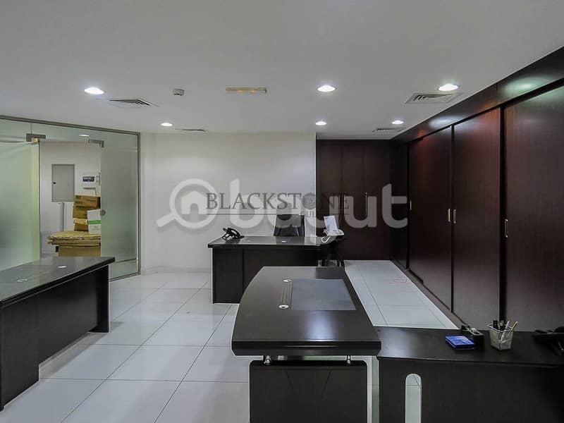 2 Spacious Fully Furnished Office for Rent with Partitions