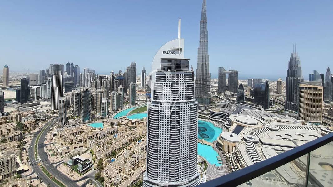 Burj & Fountain View | High Floor | Exclusive