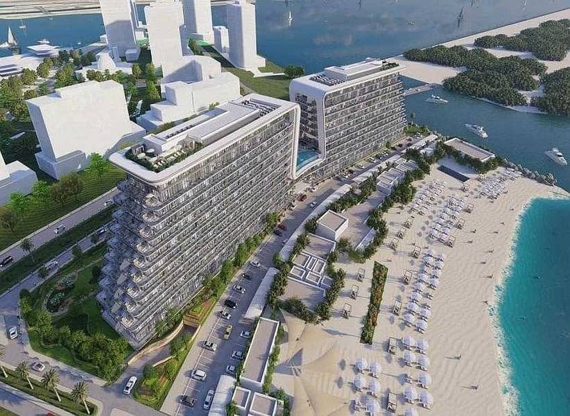 3 1 BR For Sale In Yas Island at  Beach Front | Direct Access to the Sea | Infinity Pool!