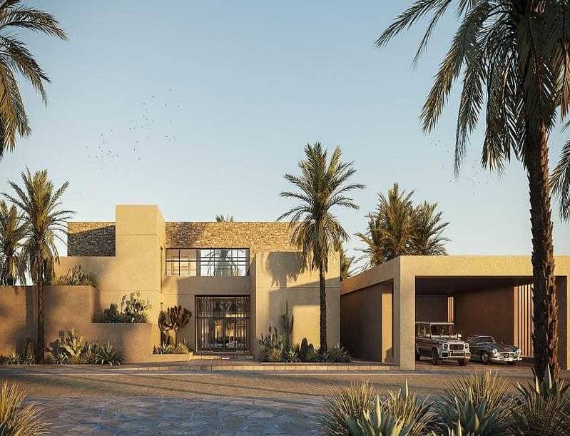 6 3 BR Villa With Sea Views  In AlJurf Gardens | With a 7-year Payment Plan