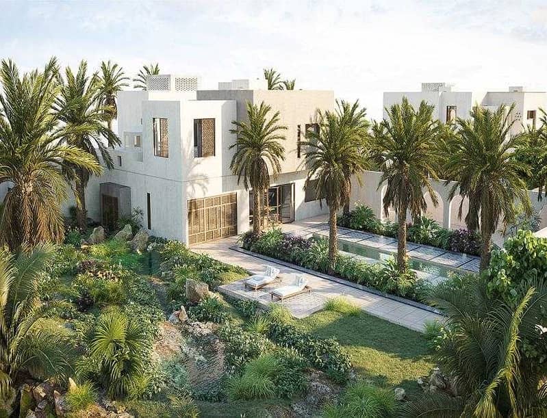 7 3 BR Villa With Sea Views  In AlJurf Gardens | With a 7-year Payment Plan