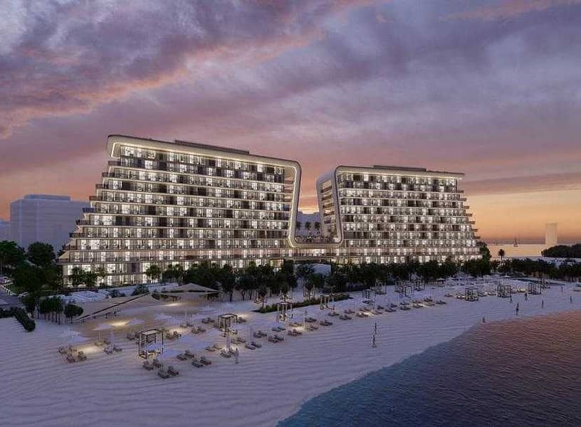 6 Own 1 BR In Yas Island at  Beach Front | Direct Access to the Sea | Infinity Pool
