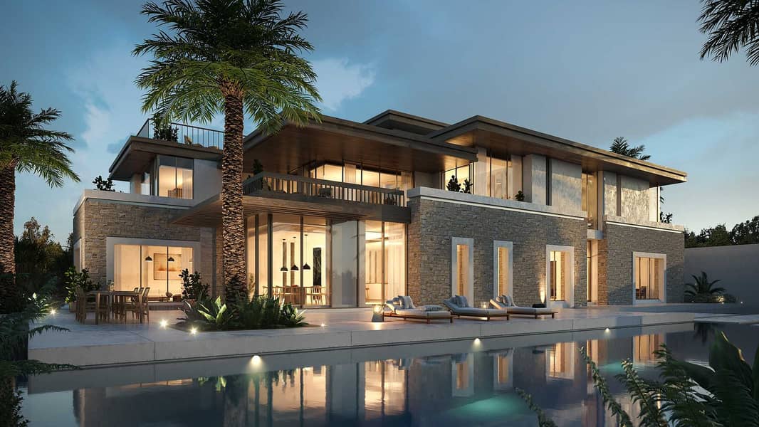 8 3 BR Villa With Sea Views  In AlJurf Gardens | With a 7-year Payment Plan