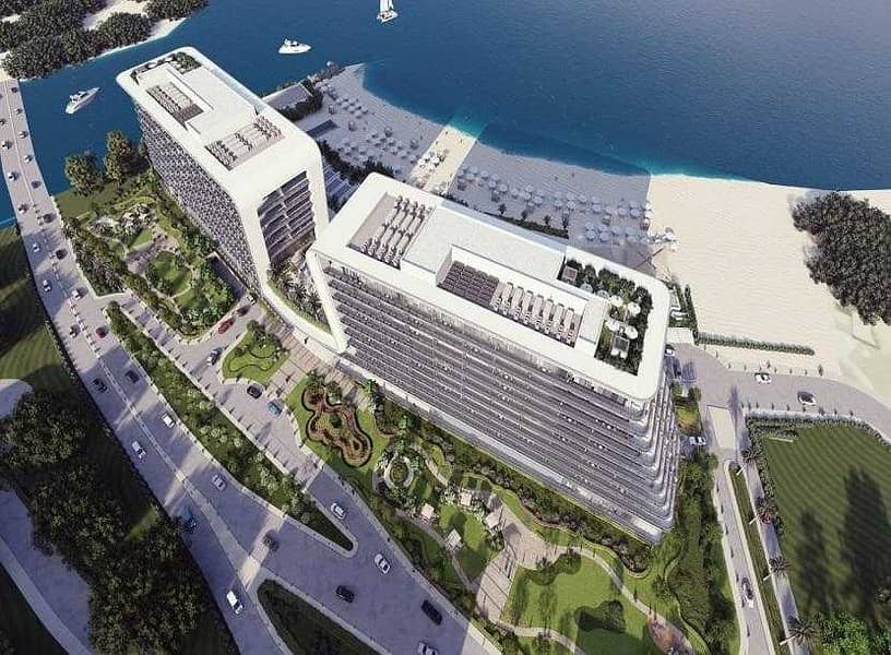 Own 1 BR In Yas Island at  Beach Front | Direct Access to the Sea | Infinity Pool