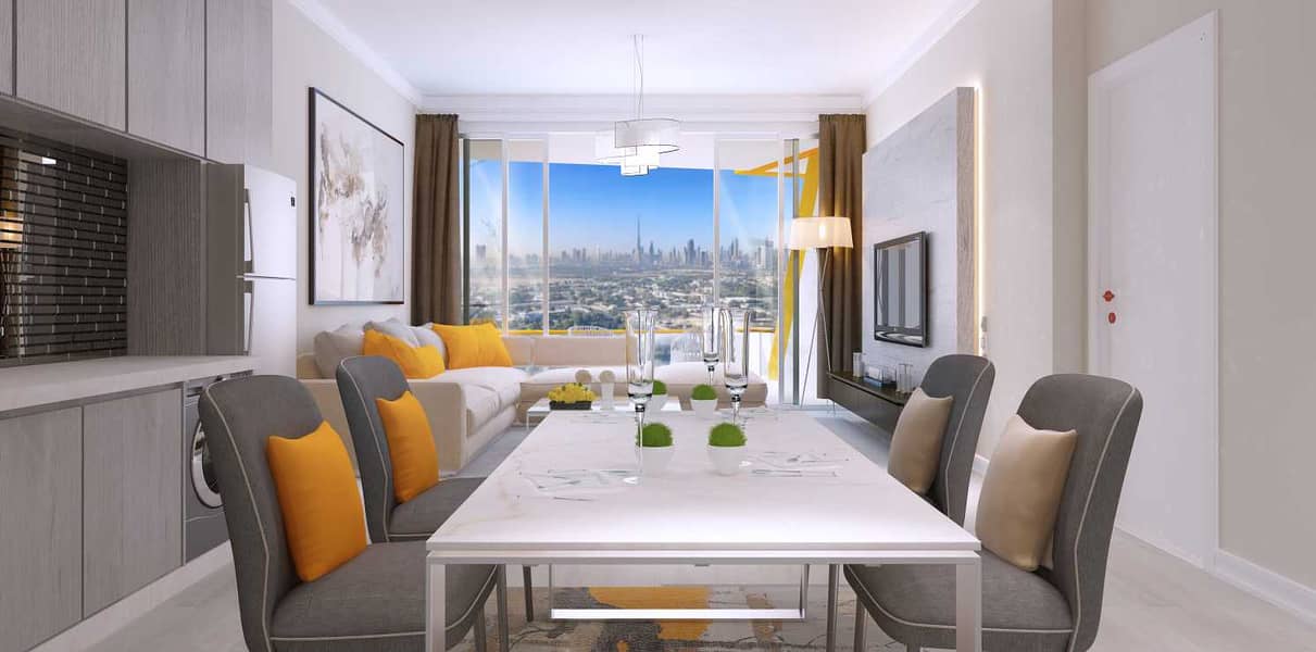 8 1 BR For Sale In AL Jaddaf  |  creek view |  Easy Installment Payment Plan