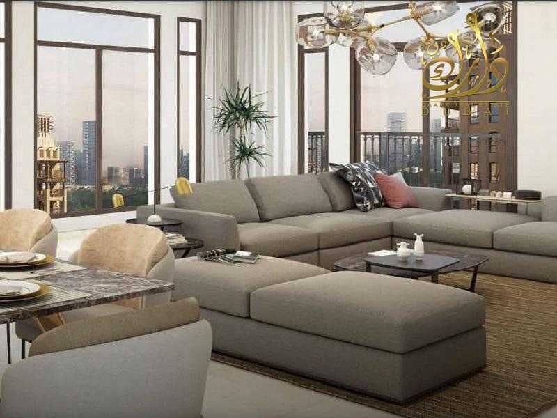 6 Apartment with Burj Al Arab views for sale in installment
