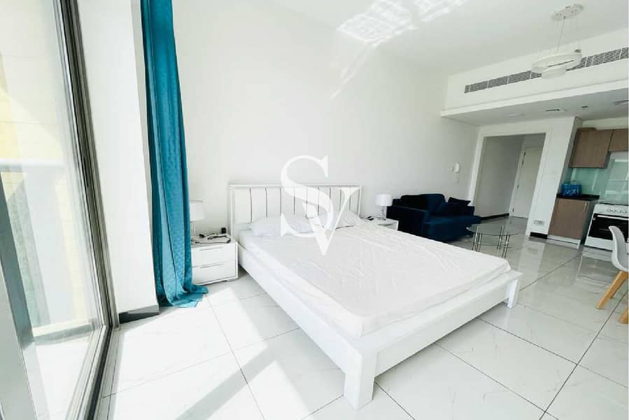 2 Furnished Studio | Pool Facing | Near to Exit
