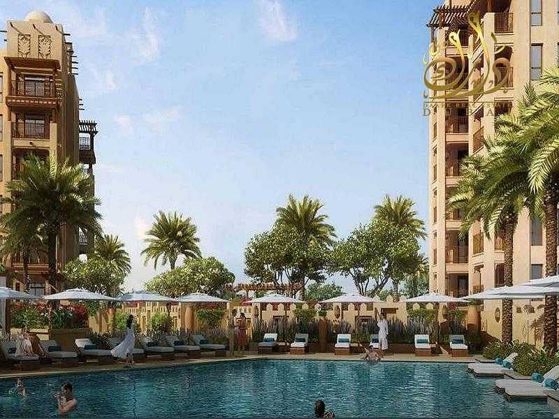 15 Apartment with Burj Al Arab views for sale in installment