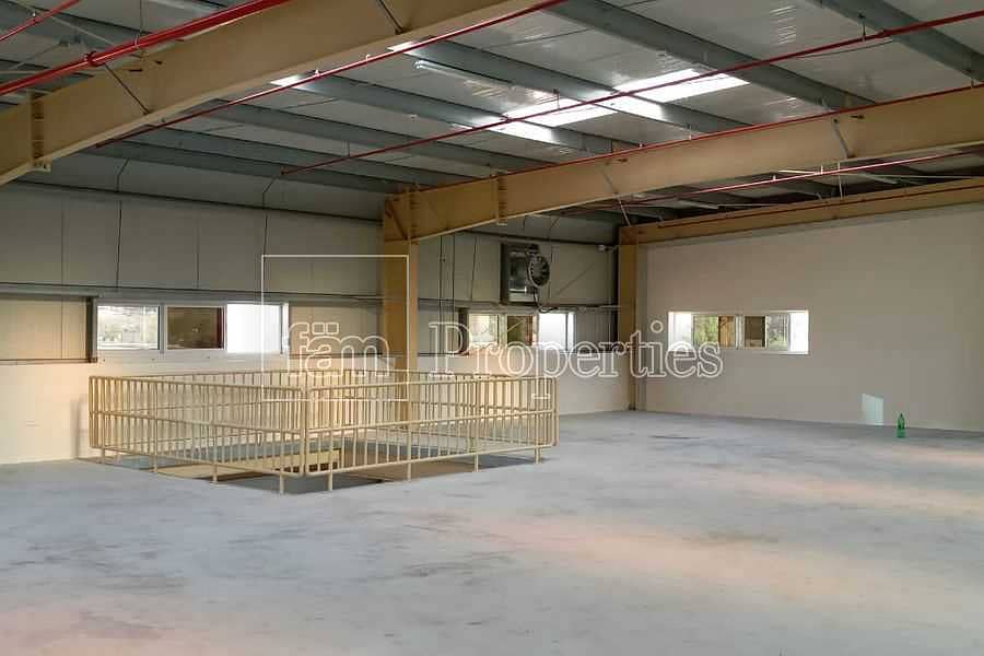 13 MEZZANINE FLOOR IN WAREHOUSE FOR RENT IN AL WARSAN