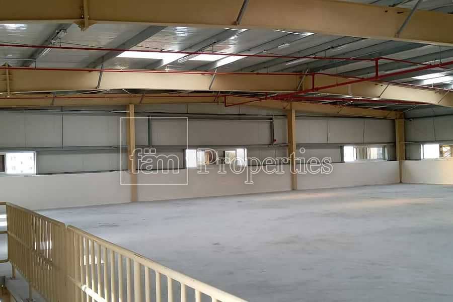 16 MEZZANINE FLOOR IN WAREHOUSE FOR RENT IN AL WARSAN