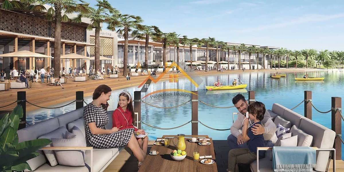 ***ELAN BY MAJID AL FUTTAIM 3BR WATERFRONT VILLAS | NO COMMISSION | PAY EASY INSTALLMENT