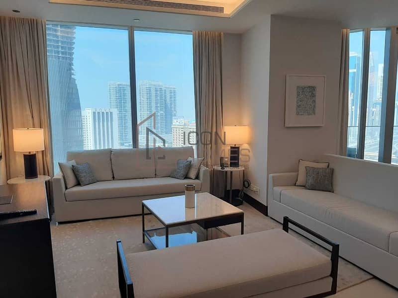 12 Luxurious 3br | Fully Furnished| High Floor |