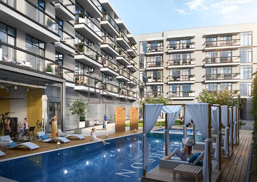 4 POOL VIEW APARTMENT | AED 4955 MONTHLY  10 YEARS PAYMENT