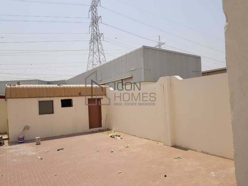 3 Very Close To Maliha Road Open Yard Space  in Sharjah Industrial Area No 18 (One Month Free)