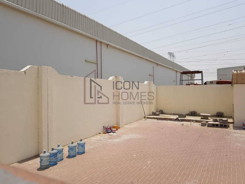 6 Very Close To Maliha Road Open Yard Space  in Sharjah Industrial Area No 18 (One Month Free)