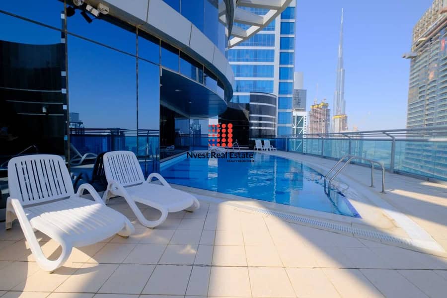 6 High End Property | Burj Khalifa View | Close to Metro Station | Chiller Free