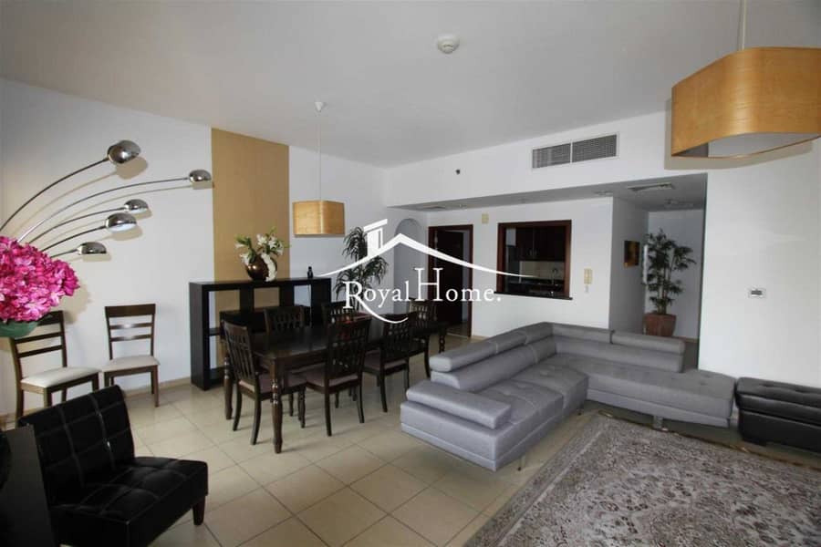 2BR Furnished | Marina & Sea view | Available Now