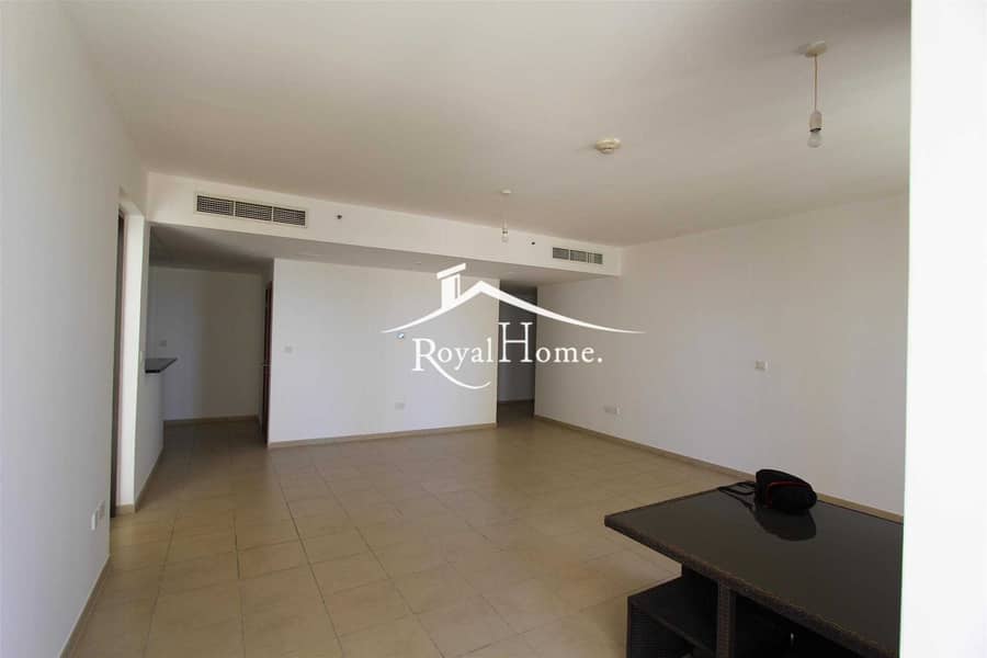 5 Spacious 1BR Unfurnished | Sea View | Low Floor