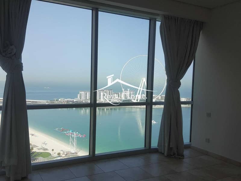 3 Amazing Sea  and  Ain  Dubai  View 3 BR Apartment