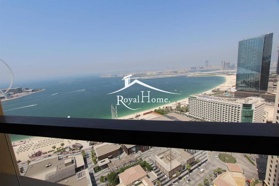 7 Panoramic sea view | 2 bhk apt | High floor