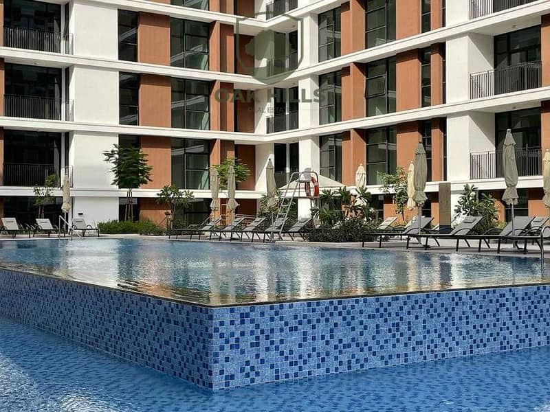 11 Road View With Balcony and Swimming Pool