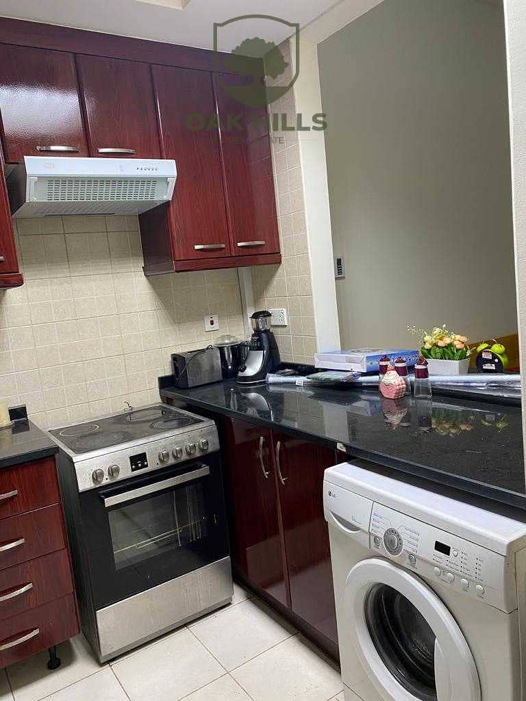 5 18 Tiles Furnished Studio With No Dewa/Chiller Deposit @ 12 Payments