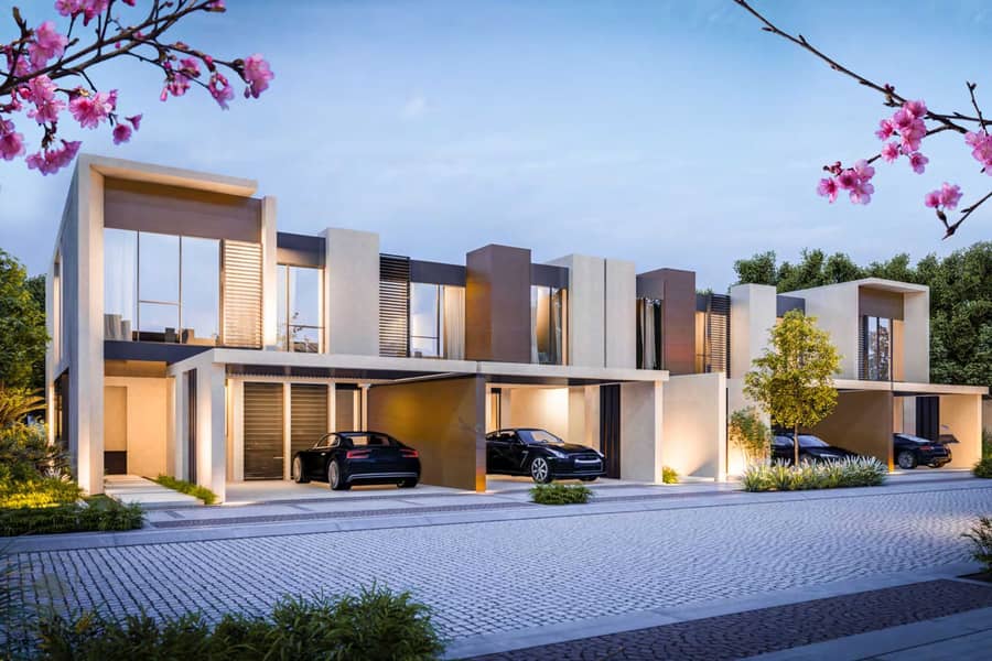 Single Row Smart Spacious Layout Modern Villa