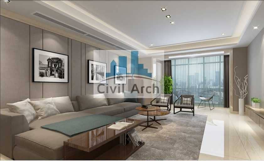 AMAZING 3BR OF 2965 SQFT+FURNISHED+7 YEARS PAY+10% ROI+BURJ VIEWS