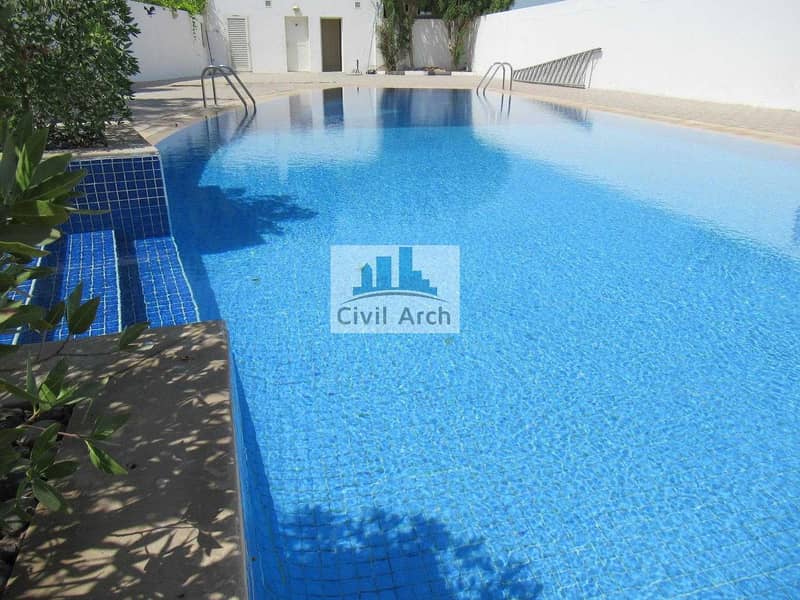 3 LOVELY 5BR VILLA AT 190K+13 Months +Pool+Tennis court- Great location