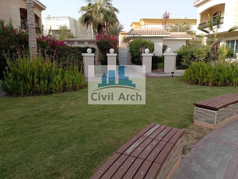 MOST DESIRED 4BR VILLA AT 235 BY 2 CHQS+POOL+GARDEN+PLAY AREA
