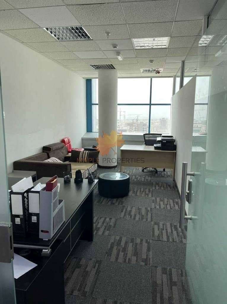 3 Get Furnished Offices With Ejari In 13k Only