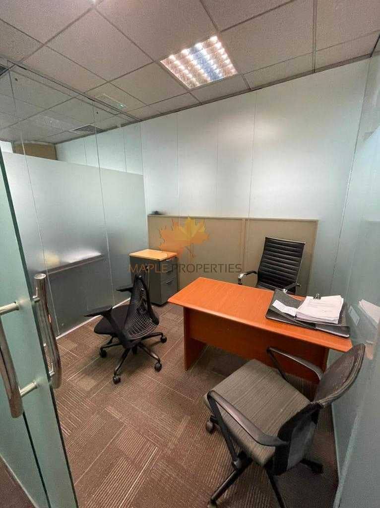 7 Get Furnished Offices With Ejari In 13k Only