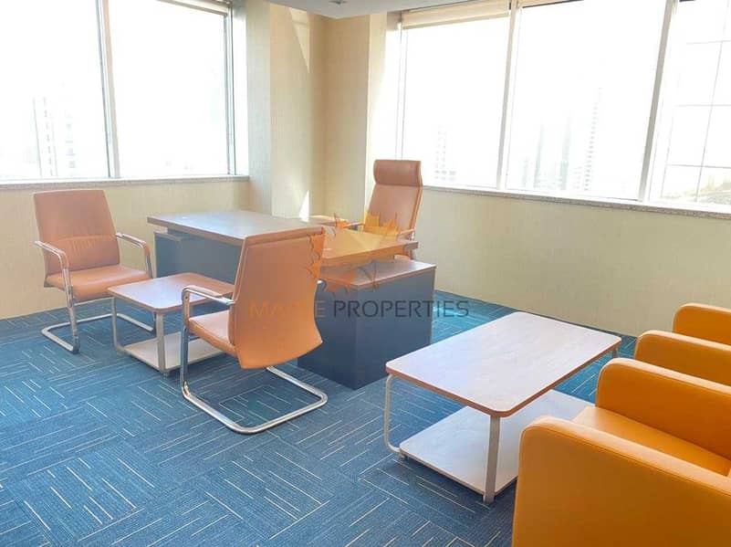 Furnished Offices || Modern Style Offices || Sheikh Zayed Road