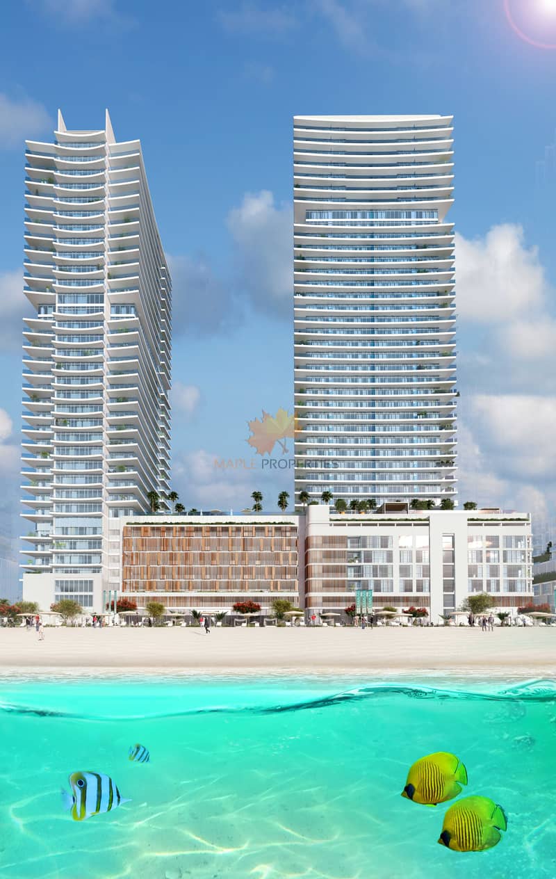 11 EMAAR BEACHFRONT/PAY 50% AFTER HANDOVER/FLEXIBLE PAYMENT PLAN